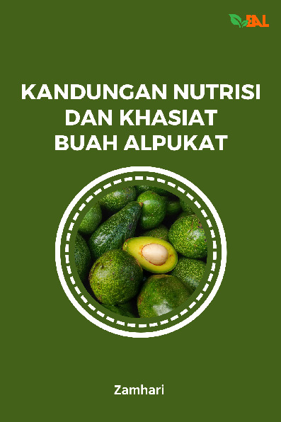 Cover buku Kandungan Nutrisi dan Khasiat Buah Alpukat